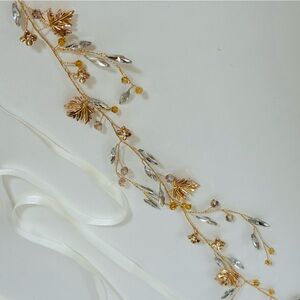 Wedding bridal headpiece hair vine accessories